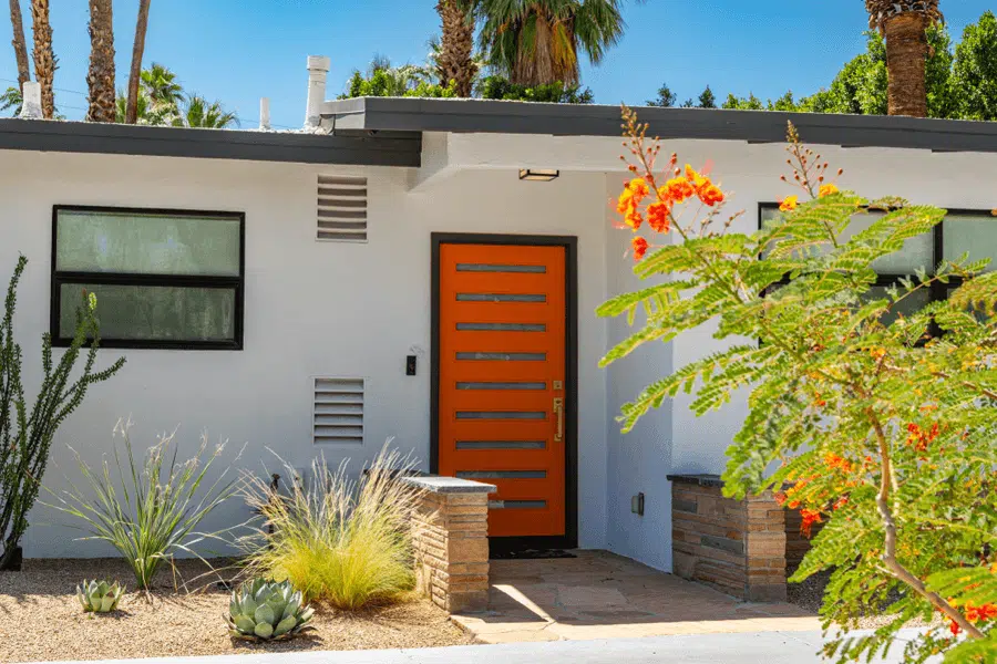 front-of-house-orange-door