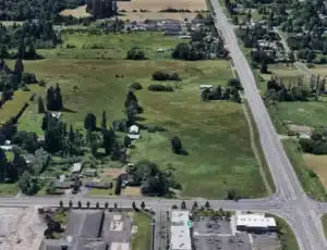 719 SW Eaton Blvd Battle Ground WA commercial property aerial view along SR-503 showing surrounding retail corridor